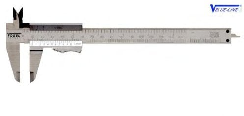 Vogel Taschenmessschieber DIN 862 150mm/ 0,02mm Momentklemme