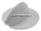 MANOPOLA MICROONDE WHIRLPOOL 481241029341, 481241128876 IGNIS AKL530/IG/WH
