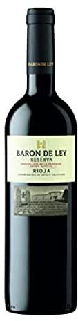 Baron de Ley Reserva | Vino Tinto DOC Rioja | 750 ml | Variedad Tempranillo | Fruta y Complejidad | Perfecto para Acompañar Platos como Patatas a la Riojana o Potaje de Patatas