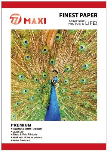 Maxi 100 Blatt A4 Glossy 230gsm Fotopapier Work zu Allee Inkjet Drucker