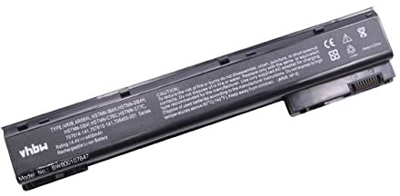 vhbw Akku kompatibel mit HP ZBook 15, 15 G3, 15 Mobile Workstation, 17, 17 G1, 17 G2, 17 G3 Notebook (4400mAh, 14,4V, Li-Ion)