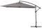 Parasol Jardin déporté Alu Ilios 3 - Carré - 3 x3 m - Gris