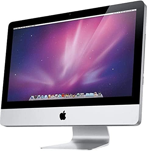 Apple iMac 21.5in Core i3-540 3.06GHz 8GB 500GB DVDRW WiFi iSight Webcam Bluetooth OS X Sierra (Renewed)