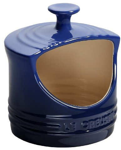 Le Creuset Steinzeug Salzgefäß 0,3 l, kobaltblau