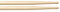 Stagg SHV2B Paire de Baguettes V series /2B - Olive Bois