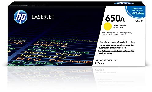 HP CE272A 650A Gelb Original LaserJet Tonerkartusche