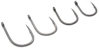Korda Mixa Hooks, Barbed Size 8, Carbon Steel, Designed for Floater Fishing, Short Shank and Wide Gape, Strong and Sharp Hooks