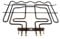 Whirlpool Grillstäbe 2850 W 435 x 370 – 481225928873