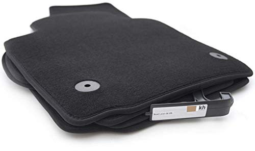 kh Teile Insignia Fußmatten Velours Automatten 4-teilig schwarz