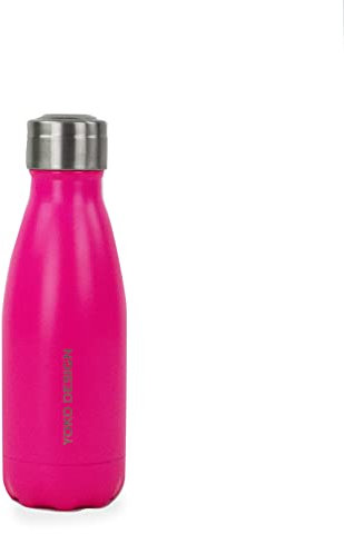 Yoko Design - BOUTEILLE ISOTHERME 260 ML ROSE MAT