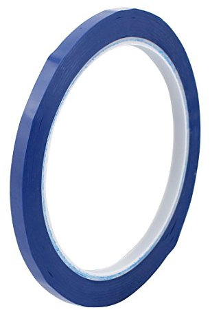 sourcing map 5mm 50M Lang Blau Einseitig Selbstklebend Mylarband de