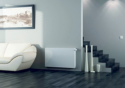 K-Rad K-Flat Steel Type 11 - Radiador de diseño horizontal (300 x 1000 mm), color blanco