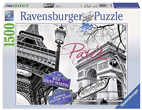 Ravensburger 16296 - Paris mon Amour, 1500 Teile Puzzle