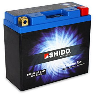 SHIDO LB16AL-A2 LION -S- Batterie Lithium, Ion Blau (Preis inkl. EUR 7,50 Pfand)
