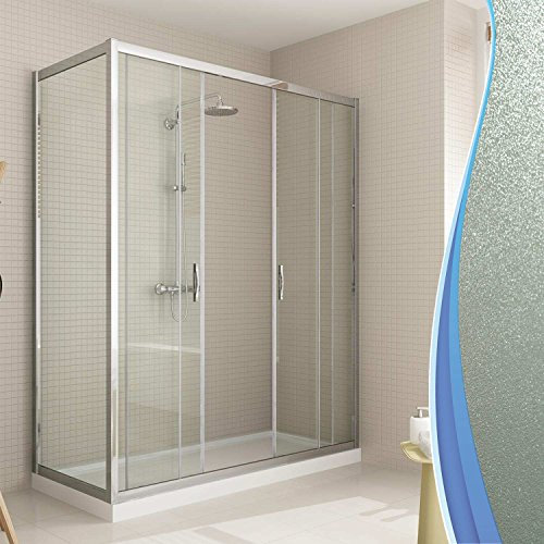 Box Doccia 90x120 CM H198 stampato C mod. Young Duo 2 Ante