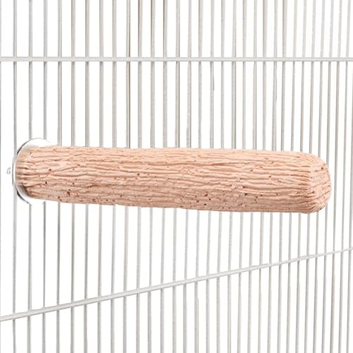 Manu | essbare Relax Perch - Large, fressbare Vogel Sitzstange aus gesunder Lehmerde