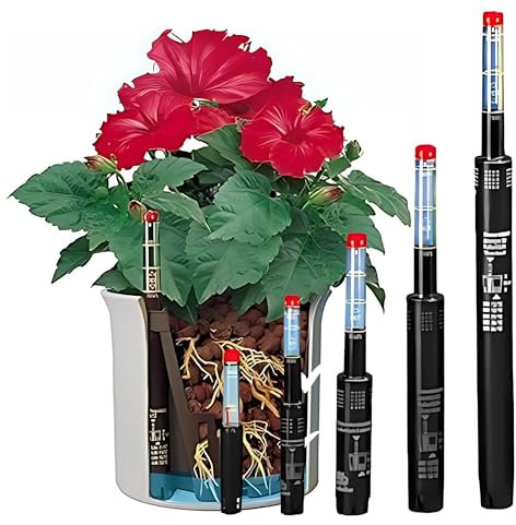 Leni Wasserstandsanzeiger für Zimmerpflanzen in Hydrokultur und Granulat – Gießanzeige in verschiedenen Größen klein bis groß – Pegulator Wassermesser für Blumentopf & Pflanzenpflege (II / 9)