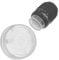 Fotodiox Designer Rear Lens Cap for Nikon F, Clear