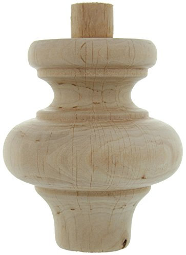 PIEDI PER MOBILI ART. 53014 IN LEGNO DI ONTANO - 4 PZ. 95x118