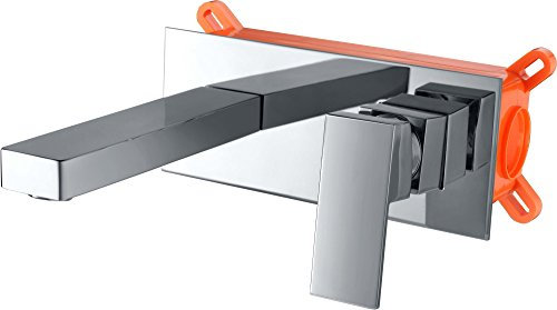 IMEX MONOMANDO ENTRAÎNÉ LAVABO SUISSE CARRÉ marque, chrome