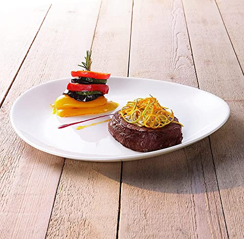 Luminarc Set of 6 'Friends Time Steak Plate 30x26 cm