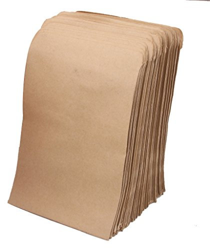 100pcs Pochette Sac Collé en Kraft Papier Vintage pour Semences