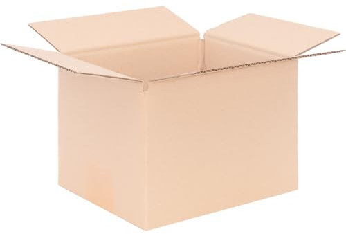 verpacking Faltkartons 190 x 150 x 140 mm Braun (Außenmaß 195 x 155 x 150 mm) variable Höhe bei 60 mm KK 20 1-wellig Versandkarton für kleine Waren DHL Päckchen M DPD XS GLS XS Karton (50 Stück)