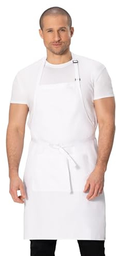 Chef Works Unisex Butcher Apron | Provides essential protection and professional coverage in busy commercial kitchens, resisting stains and daily wear.