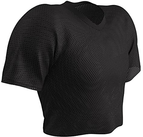 Champro Jugend Gridiron Football Bullauge Mesh Jersey, Kinder, schwarz