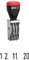 COLOP 133846 Datumstempel 03000SD, Monate in Zahlen