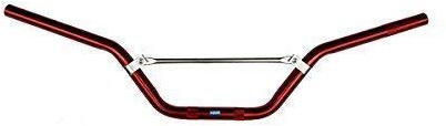 Alu Lenker eloxiert mit Strebe 740 mm Typ 18 ROT Pit Bike Pocketbike Cross