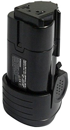 12,00V 1500mAh Li-Ion Batterietyp BL1110, BL1310, BL1510, LB12, LBX12, LBXR12 ,Batterie compatible pour BLACK & DECKER EGBL108, EGBL108KB, GKC108, HPL106, HPL10IM, HPL10RS, LDX112, LDX112C, PSL12