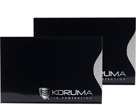 RFID Blocker NFC Kreditkarten Personalausweis Schutzhülle (KUK-70VBLG)