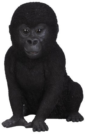 Vivid Arts Gorilla-Baby, Kunstharz Gartendeko