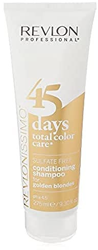 REVLON PROFESSIONAL 45 Days Total Color Care 2-in-1 Shampoo & Conditioner, Golden Blondes, 275 ml