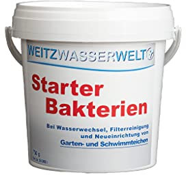 Starter Bakterien - Hochaktive Mikroorganismen für Garten- und Schwimmteiche