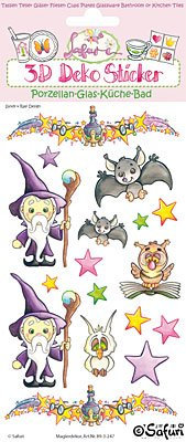 3D-Porzellan-Sticker Magierdekor SA 893247