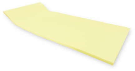 Dibapur ®: VISCO Soft Viscoelastische Matratzenauflage - (100_x_190_cm) x Kern 4 cm - Visco Auflage - Topper Memory (Ohne Bezug)