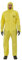 Ansell AlphaTec 2300 Model 132, Disposable Overall Suit, Chemical Protection Type 3/4/5, Waterproof Overall, Work Utility & Safety Dungarees & Coverall, Durable Work Apparel, 1 Yellow Unit, Size S