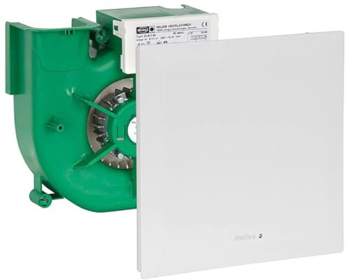 Helios 9065046 ELS-VN, Ventilatoreinsatz mit Fassade und Nachlauffunktion V = 100