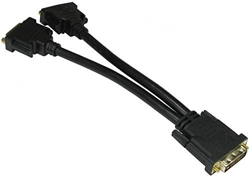 World of Data DVI-D Splitter Cable Adapter - Duplicate your image on TWO displays