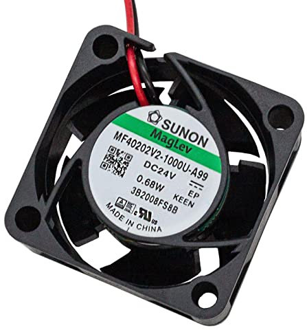 SUNON 24 V, 0,6 W, 40 x 40 x 20 mm, 13 m³/h 21 dBA, Sunon MF40202V21000UA99