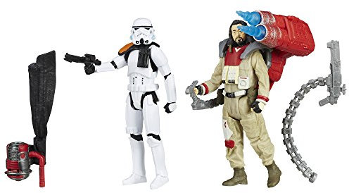 Hasbro Star Wars Rogue One Collection Baze Malbus und Imperial Stormtrooper im Set