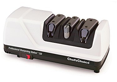 Chef's Choice Chef'sChoice 130 Professional Sharpening Station, 3-Stage, White, Synthetic