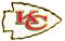 NFL Universal Schmuck Caps PIN Kansas City Chiefs LOGO