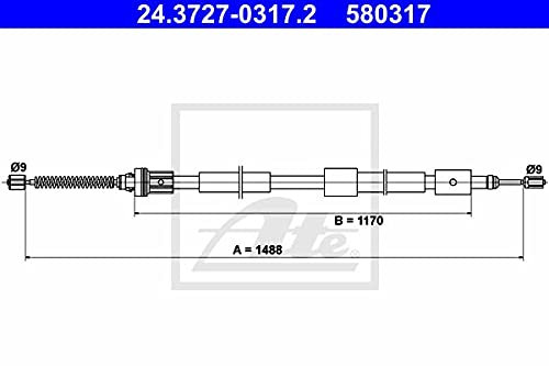 ATE 24372703172 Bremsseil