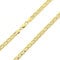 PRINS JEWELS 18 Karat / 750 Gold Italienisch Flach Mariner Gelbgold Kette Unisex - Breite 3 mm - Länge wählbar (45)