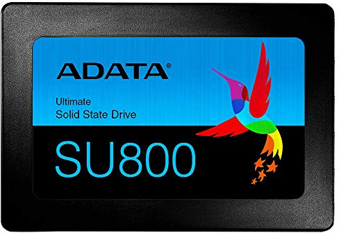 ADATA Ultimate SU800 128GB 2,5 Zoll Solid State Drive Festplatte, schwarz