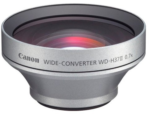 Canon WD-H37 II Convertitore Grandangolo Adatto per Canon AVCHD Camcorder HG 20 e HG 21