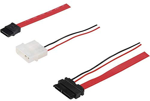 L-Link LL-CAB-PSU-2SATA - Cable bifurcado Corriente Sata, Color Negro